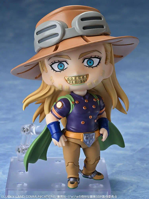 Pre-order the Nendoroid Gyro Zeppeli DX from JoJo's Bizarre Adventure: Steel Ball Run. Get this deluxe Medicos anime figure today at HobbyGalaxy.com.