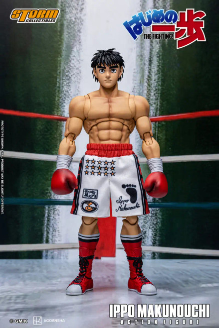 Order the Storm Collectibles Hajime no Ippo: The Fighting! Ippo Makunouchi 1/12 action figure. Get this iconic boxing collectible at HobbyGalaxy.com.
