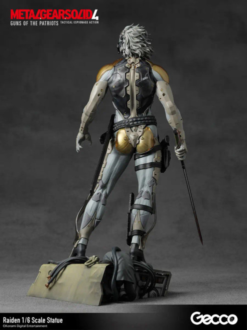 Pre-order the Gecco Metal Gear Solid 4: Guns of the Patriots Raiden 1/6 scale statue. Secure this highly detailed cyborg ninja at HobbyGalaxy.com.