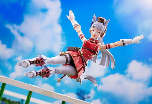 Order the Max Factory figma Gold Ship action figure from Umamusume: Pretty Derby. Add this highly articulated horse girl to your stable at HobbyGalaxy.com.