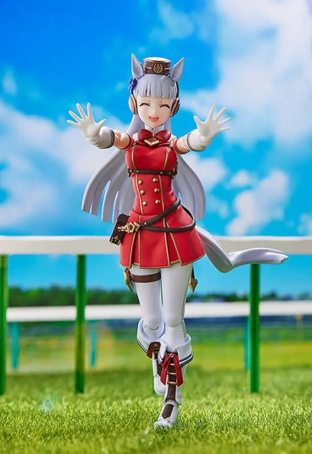 Order the Max Factory figma Gold Ship action figure from Umamusume: Pretty Derby. Add this highly articulated horse girl to your stable at HobbyGalaxy.com.