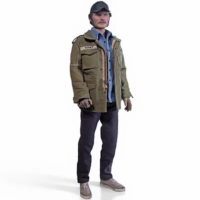 Pre-order the Factory Entertainment JAWS Quint 1/6 scale action figure. Secure the legendary shark hunter for your collection at HobbyGalaxy.com.