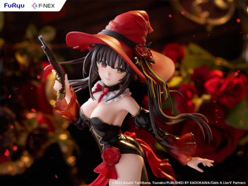 Pre-order the FuRyu Date A Live V Kurumi Tokisaki Witch Style Ver. 1/7 scale figure. Secure this spellbinding anime collectible today at HobbyGalaxy.com.