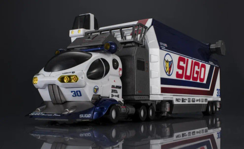 Pre-order the Megahouse DX Future GPX Cyber Formula Sugolegerd 10V5000 & Super Asurada 01 Circuit Mode C.F.C. -Heritage Edition- with Gift today at HobbyGalaxy.com!