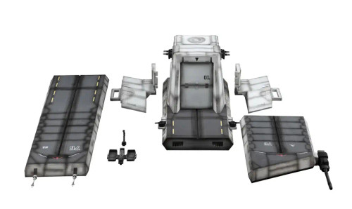 Pre-order the Megahouse 1/144 Realistic Model Series Nahel Argama Catapult Deck (UC Ver.) from Mobile Suit Gundam Unicorn today at HobbyGalaxy.com!