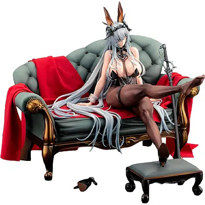 Pre-order the Kotobukiya Azur Lane Fritz Rumey Schwarzes Kaninchen Ver. 1/7 Scale Figure Set at HobbyGalaxy.com. Secure this Iron Blood shipgirl today!