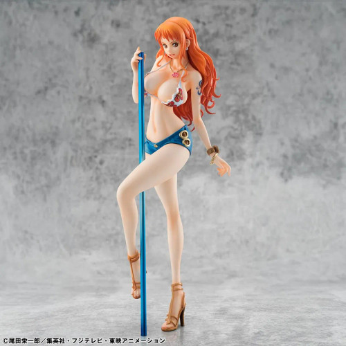 Pre-order the MegaHouse Portrait.Of.Pirates (P.O.P) One Piece Nami New Ver. Limited Edition (Rerun) at HobbyGalaxy.com. Secure your Nami figure today!