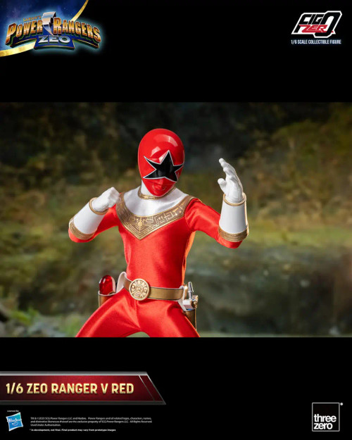 Pre-order the Threezero FigZero Power Rangers Zeo: Zeo Power Ranger V Red 1/6 Scale Action Figure (3Z0587) at HobbyGalaxy.com. Secure your collectible today!