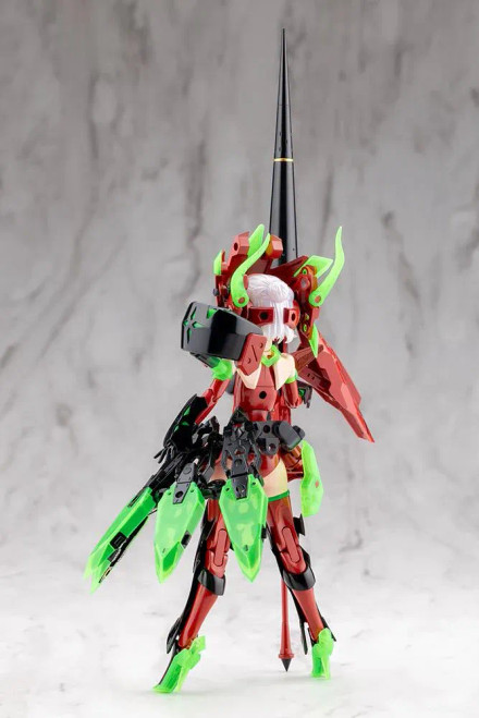 Pre-order the Kotobukiya Megami Device Bullet Knights Exorcist Hell Blaze Model Kit at HobbyGalaxy.com. Secure this devilish mecha girl today!