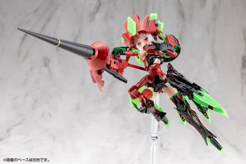 Pre-order the Kotobukiya Megami Device Bullet Knights Exorcist Hell Blaze Model Kit at HobbyGalaxy.com. Secure this devilish mecha girl today!