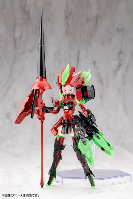 Pre-order the Kotobukiya Megami Device Bullet Knights Exorcist Hell Blaze Model Kit at HobbyGalaxy.com. Secure this devilish mecha girl today!