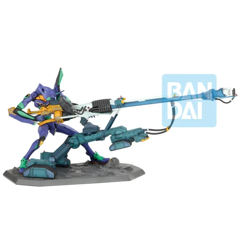 Pre-order the Bandai Ichibansho Rebuild of Evangelion Test Type-01 (Evangelion 1.0) Figure (BAS72467) at HobbyGalaxy.com. Secure your Eva collectible today!