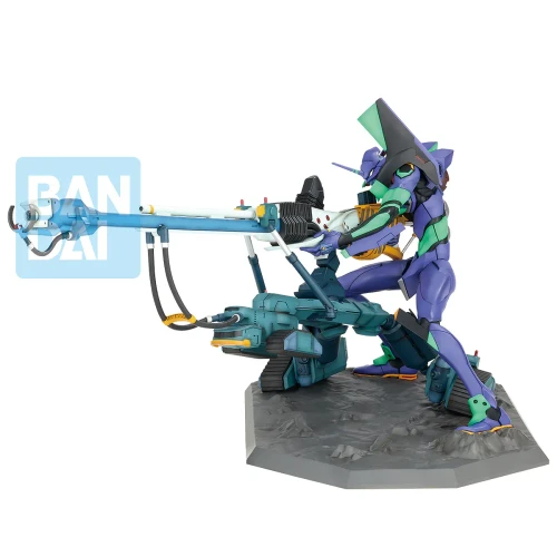 Pre-order the Bandai Ichibansho Rebuild of Evangelion Test Type-01 (Evangelion 1.0) Figure (BAS72467) at HobbyGalaxy.com. Secure your Eva collectible today!