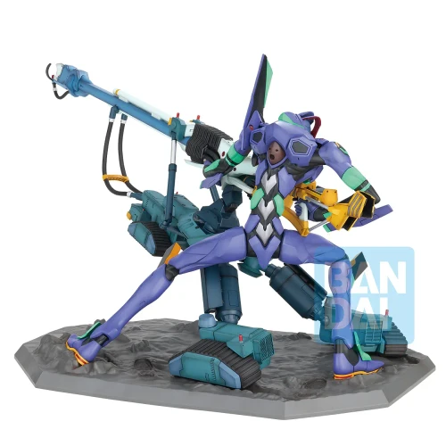 Pre-order the Bandai Ichibansho Rebuild of Evangelion Test Type-01 (Evangelion 1.0) Figure (BAS72467) at HobbyGalaxy.com. Secure your Eva collectible today!