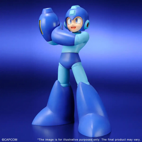 Pre-order the massive X-Plus Gigantic Series Rockman (Mega Man) Figure at HobbyGalaxy.com. Secure this classic Capcom collectible today!