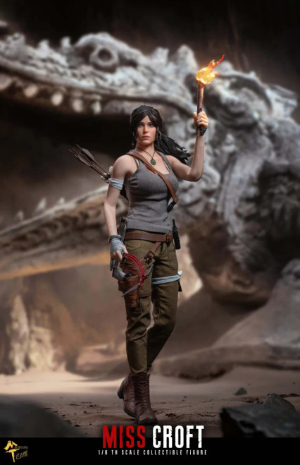 Pre-order the stunning Master Team (MTTOYS) Miss Croft 1/6 Scale Action Figure (MT022) at HobbyGalaxy.com. Secure this iconic tomb-exploring heroine today!