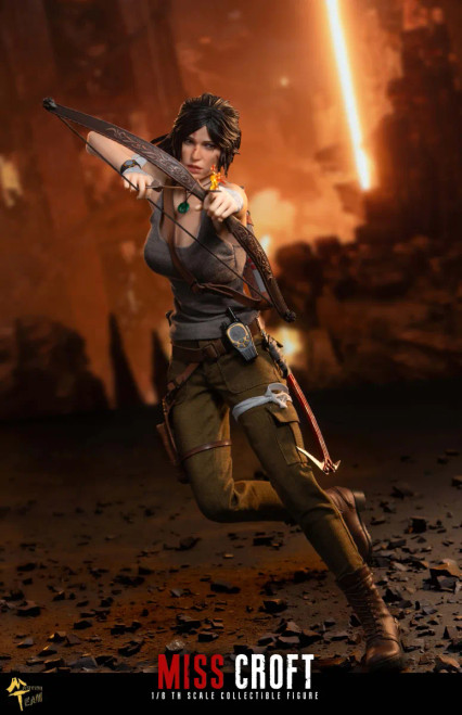 Pre-order the stunning Master Team (MTTOYS) Miss Croft 1/6 Scale Action Figure (MT022) at HobbyGalaxy.com. Secure this iconic tomb-exploring heroine today!