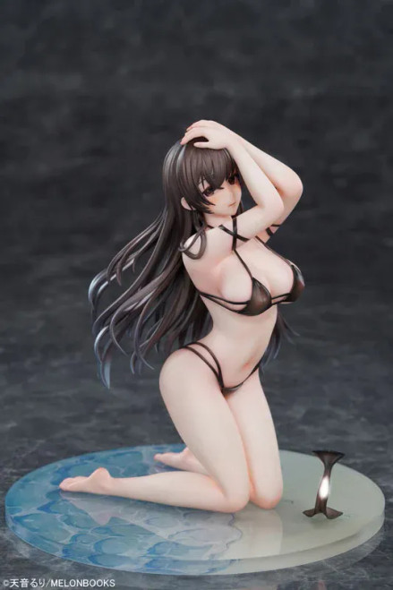 Pre-order the PURE Mizugi Sugata no Miumi-san Swimsuit Ver. 1/6 Scale PVC Figure illustrated by Amane Ruri at HobbyGalaxy.com. Secure this collectible today!