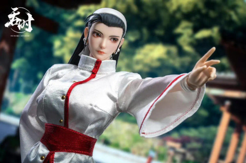Pre-order the Tunshi Studio "The King of Fighters 97" Chizuru Kagura 1/6 Scale Action Figure (TS-XZZ-009) at HobbyGalaxy.com. Secure this SNK classic for your collection!