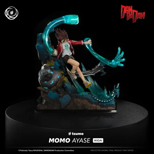Pre-order the Tsume "Dandadan" Momo Ayase Ikigai 1/6 Scale Statue at HobbyGalaxy.com. Secure this high-quality, dynamic anime statue for your collection today!