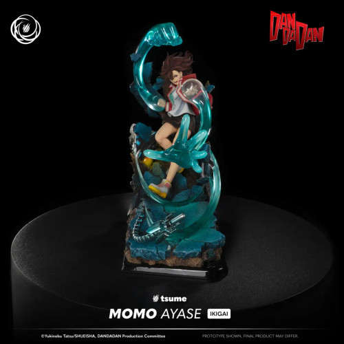 Pre-order the Tsume "Dandadan" Momo Ayase Ikigai 1/6 Scale Statue at HobbyGalaxy.com. Secure this high-quality, dynamic anime statue for your collection today!