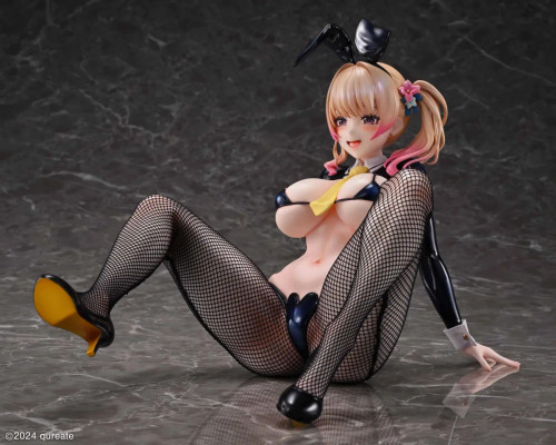 Pre-order the 1/4 Scale Rin Reverse Bunny figure from Bunny Garden at HobbyGalaxy.com. Features real net tights and stunning details. Secure yours today!