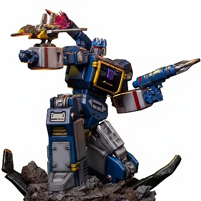 Reserve the official Transformers Soundwave 1/20 Art Scale Statue from Iron Studios at HobbyGalaxy.com. Limited edition pre-order for serious collectors. Order today!
