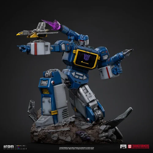 Reserve the official Transformers Soundwave 1/20 Art Scale Statue from Iron Studios at HobbyGalaxy.com. Limited edition pre-order for serious collectors. Order today!
