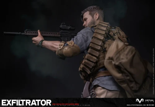 Pre-order the highly detailed Virtual Toys (VTS) Exfiltrator 1/6 Scale Action Figure (VM-060) at HobbyGalaxy.com. Secure this elite tactical collectible today!