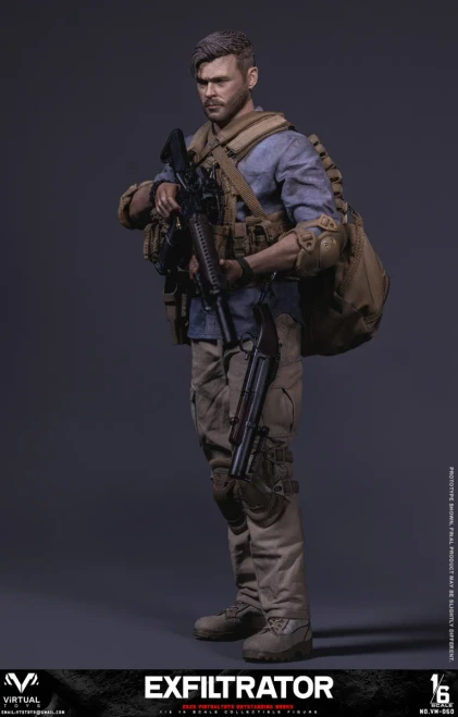 Pre-order the highly detailed Virtual Toys (VTS) Exfiltrator 1/6 Scale Action Figure (VM-060) at HobbyGalaxy.com. Secure this elite tactical collectible today!