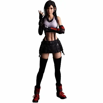 Pre-order the FFVII Rebirth Play Arts SHIN Tifa Lockhart action figure. Featuring new smooth joints and movable eyes for ultimate posing. Secure yours today!