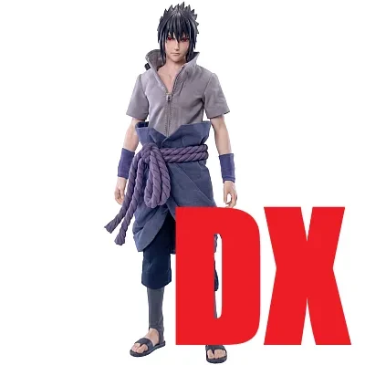 Pre-order the Rocket Toys Sasuke Uchiha 1/6 Deluxe Version (ROC-018). This DX set features a Susanoo skeleton arm, Black Chidori, and Amaterasu face parts.