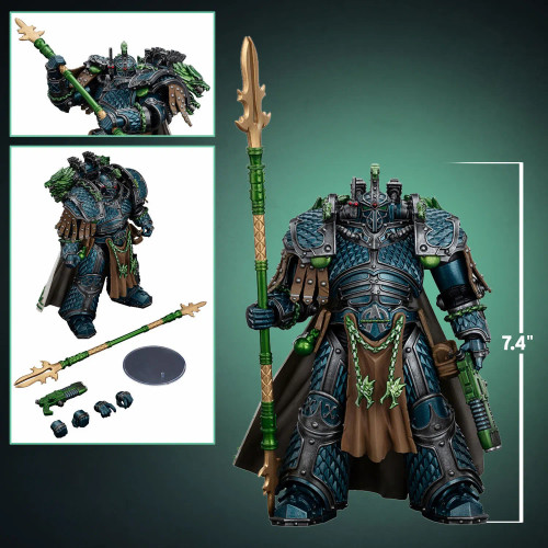 JOYTOY Warhammer 40K Alpharius, Primarch of the XXth Legion 1/18 Scale Action Figure