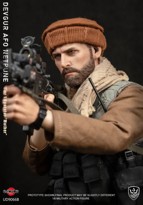 Pre-order the highly detailed UJINDOU 1/6 scale AFO Team Neptune "Mother" action figure (UD9066B) at HobbyGalaxy.com. Secure this elite military collectible today!
