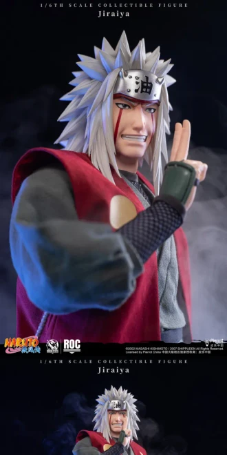 Pre-order the Rocket Toys Naruto Shippuden Jiraiya 1/6 Scale Action Figure (ROC-019) at HobbyGalaxy.com. Secure this highly detailed collectible today!