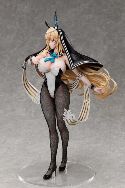 Pre-order the FREEing B-Style Azur Lane Implacable Bunny Ver. 1/4 scale figure at HobbyGalaxy.com. Secure this stunning 46cm nun-motif anime collectible.