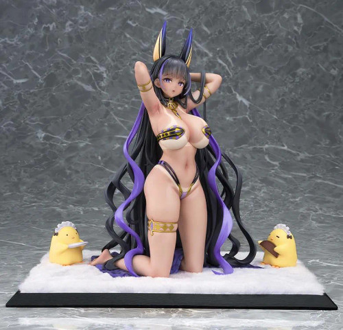 Pre-order the Phat! Company Azur Lane Cleopatra (Stars and Roses) 1/6 scale bishoujo figure at HobbyGalaxy.com. Features her handmade swimsuit and custom base.