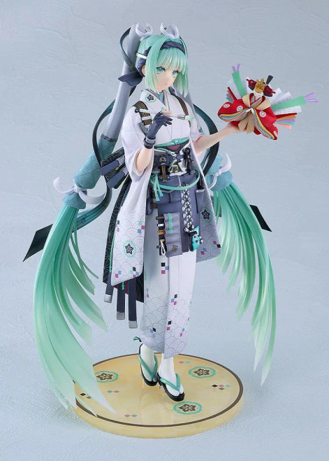 Pre-order the stunning Hatsune Miku Smile x Future Ver. 1/7 Scale Figure by Good Smile Company at HobbyGalaxy. Secure this limited vocal series statue today!