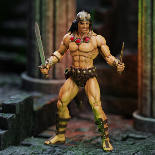 Pre-order the Boss Fight Studio Conan the Barbarian: Tower of the Elephant Young Conan & Yag Kosha 1/12 Action Figure Set (CTB005) at HobbyGalaxy.com!