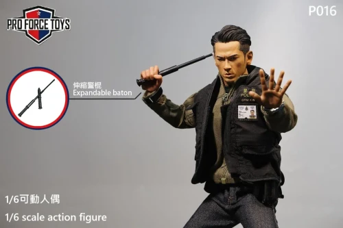 PROFORCETOYS Hong Kong Police Kowloon West Regional Crime Unit 1/6 Scale Action Figure P016