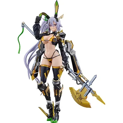 Pre-order the Max Factory figma Bunny Suit Planning Silva Barrelline action figure at HobbyGalaxy.com. Secure this fully articulated, bikini armor-clad warrior today!