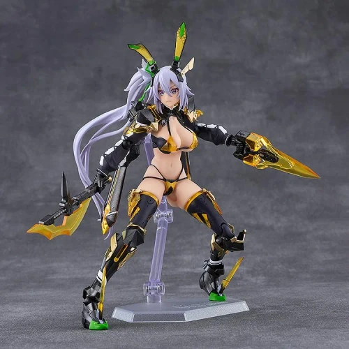 Pre-order the Max Factory figma Bunny Suit Planning Silva Barrelline action figure at HobbyGalaxy.com. Secure this fully articulated, bikini armor-clad warrior today!