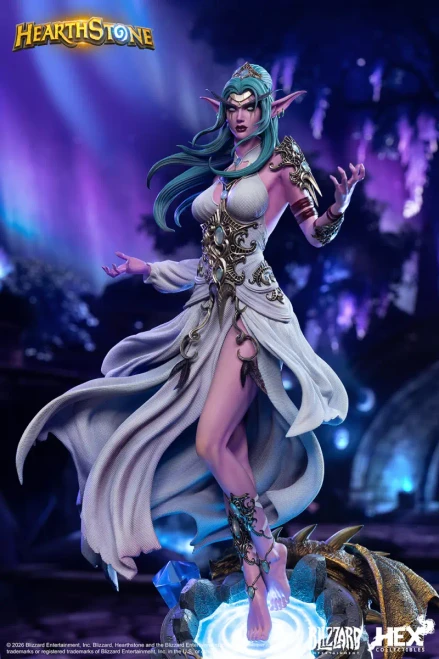 Pre-order the HEX Collectibles Warcraft Tyrande Whisperwind 1/6 scale statue at HobbyGalaxy.com. Secure this stunning premium resin collectible for your display today!