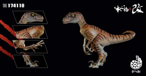 Shop the Nanmu Studio Smart Series Raptor 2.5+ "Tiger Blade" articulated action figure (174118) at HobbyGalaxy.com. Upgrade your dinosaur collection today!
