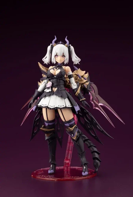 Pre-order the Kotobukiya ARCANADEA Soffiera plastic model kit designed by necömi! Secure this stunning devil-form mecha girl for your collection at HobbyGalaxy.com.