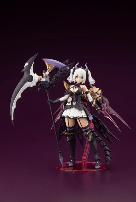 Pre-order the Kotobukiya ARCANADEA Soffiera plastic model kit designed by necömi! Secure this stunning devil-form mecha girl for your collection at HobbyGalaxy.com.