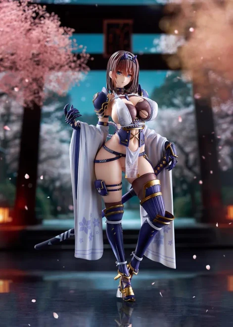 Pre-order the beautiful Ques Q Mataro Original Kunoichi Sumire 1/7 scale figure at HobbyGalaxy.com! Secure this stunning ninja girl for your collection.