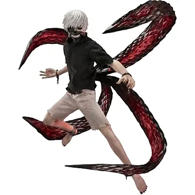 Pre-order the Rocket Toys Tokyo Ghoul Kaneki Awakened Ver. 1/6 Scale Action Figure (ROC-024) at HobbyGalaxy.com. Features Rize's Kagune and torture chair!