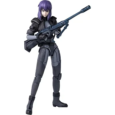 Pre-order the HIYA Toys Ghost in the Shell Motoko Kusanagi Battle Suit Ver. 1/12 scale action figure! Secure this highly detailed SAC figure at HobbyGalaxy.com.