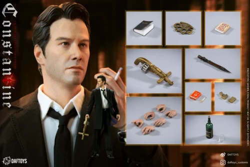 Buy the DAFTOYS Constantine 1/6 scale action figure (F019)! In stock and ready to ship. Secure this iconic Hell Detective at HobbyGalaxy.com.
